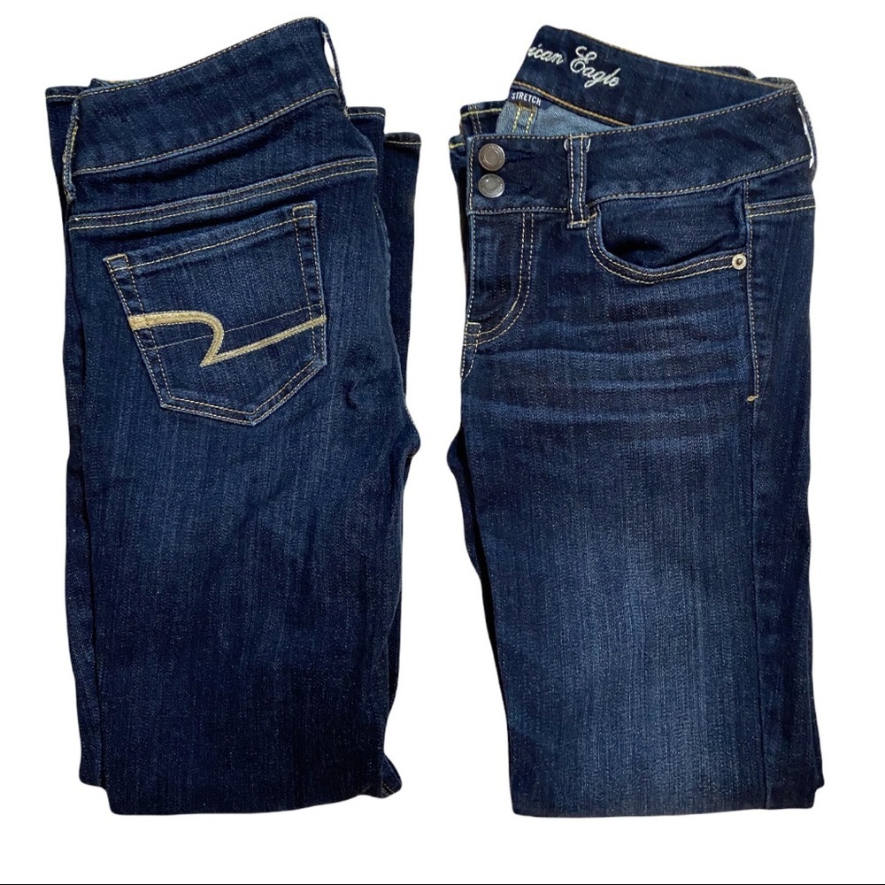 American Eagle Stretch Bootleg Artiste Woman’s Jeans size 4